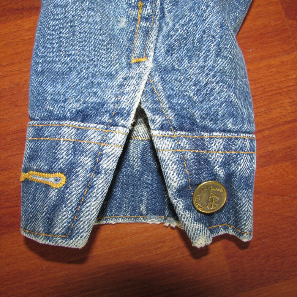 LEE Vintage Stonewashed Jean Jacket - Picture 12 of 16